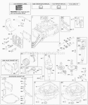 Cams Crankshaft Cylinder Engine Sump KitGaskets Lubrication Piston Group Valves Diagram and Parts List for 12F782-0646-01  Briggs and Stratton Engine